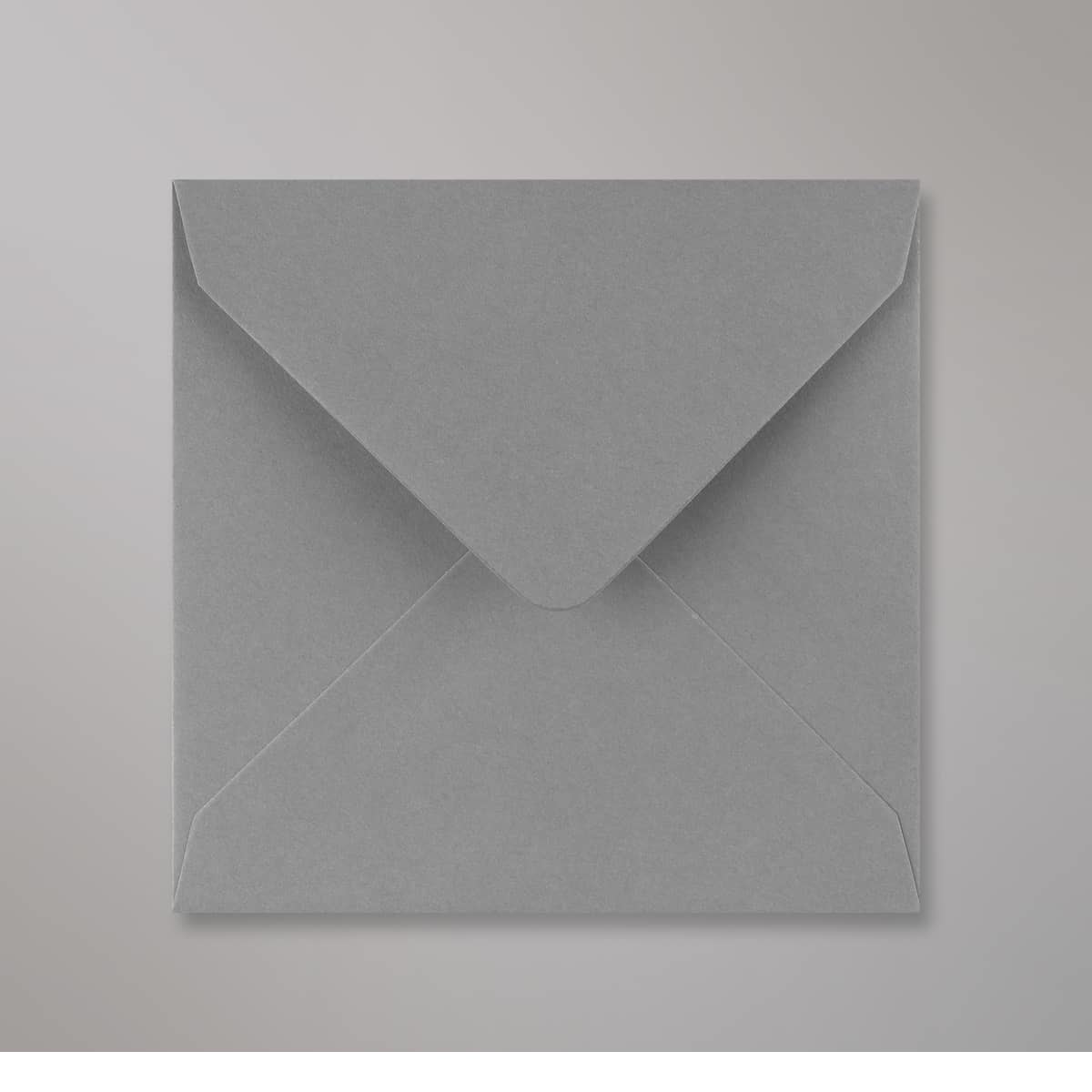 Enveloppe gris foncé 130x130 mm