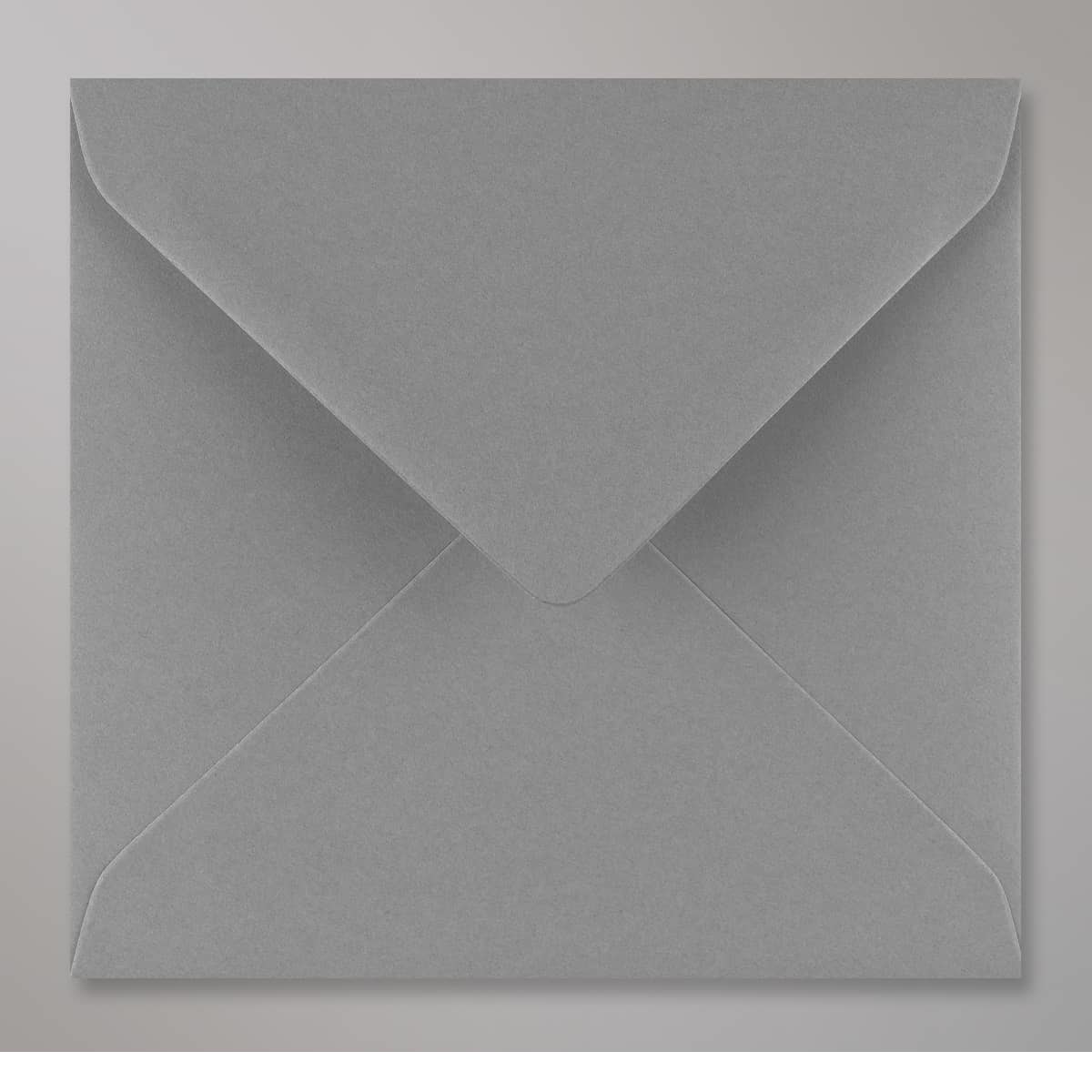 Enveloppe gris foncé 155x155 mm