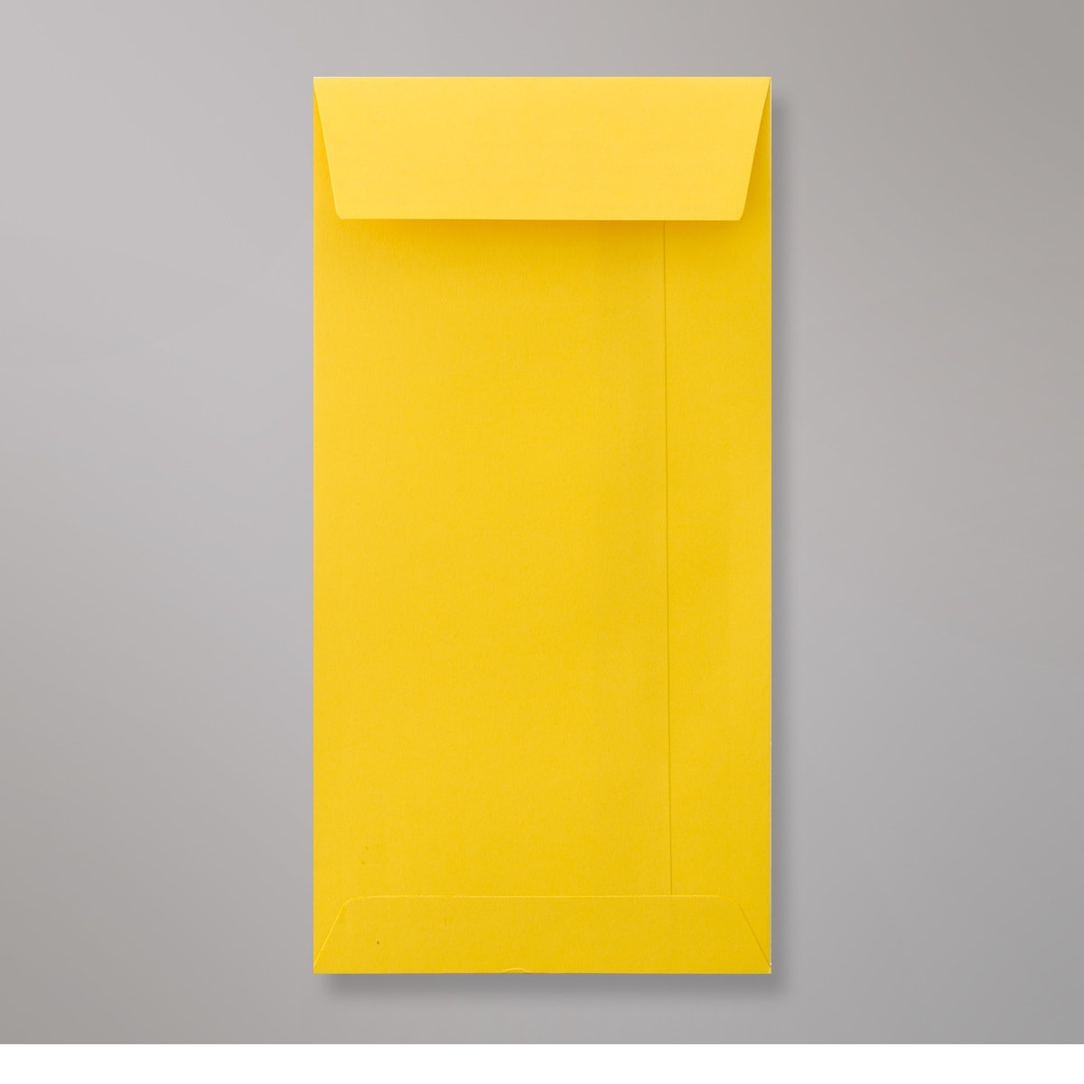 Enveloppe format poche jaune foncée 220x110 mm (DL)
