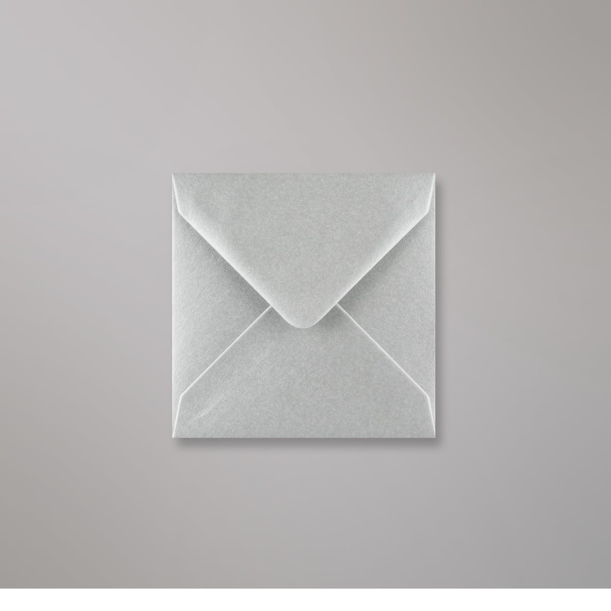 Enveloppe argent métalisée 116x116 mm
