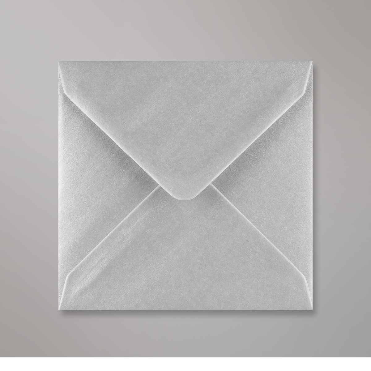 Enveloppe argent métalisée 130x130 mm