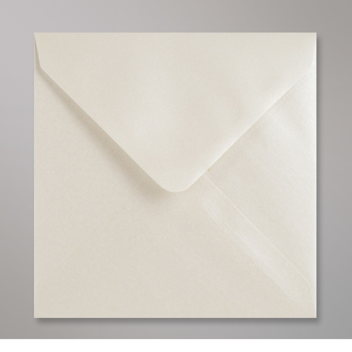 Enveloppe huitre brillante 140x140 mm