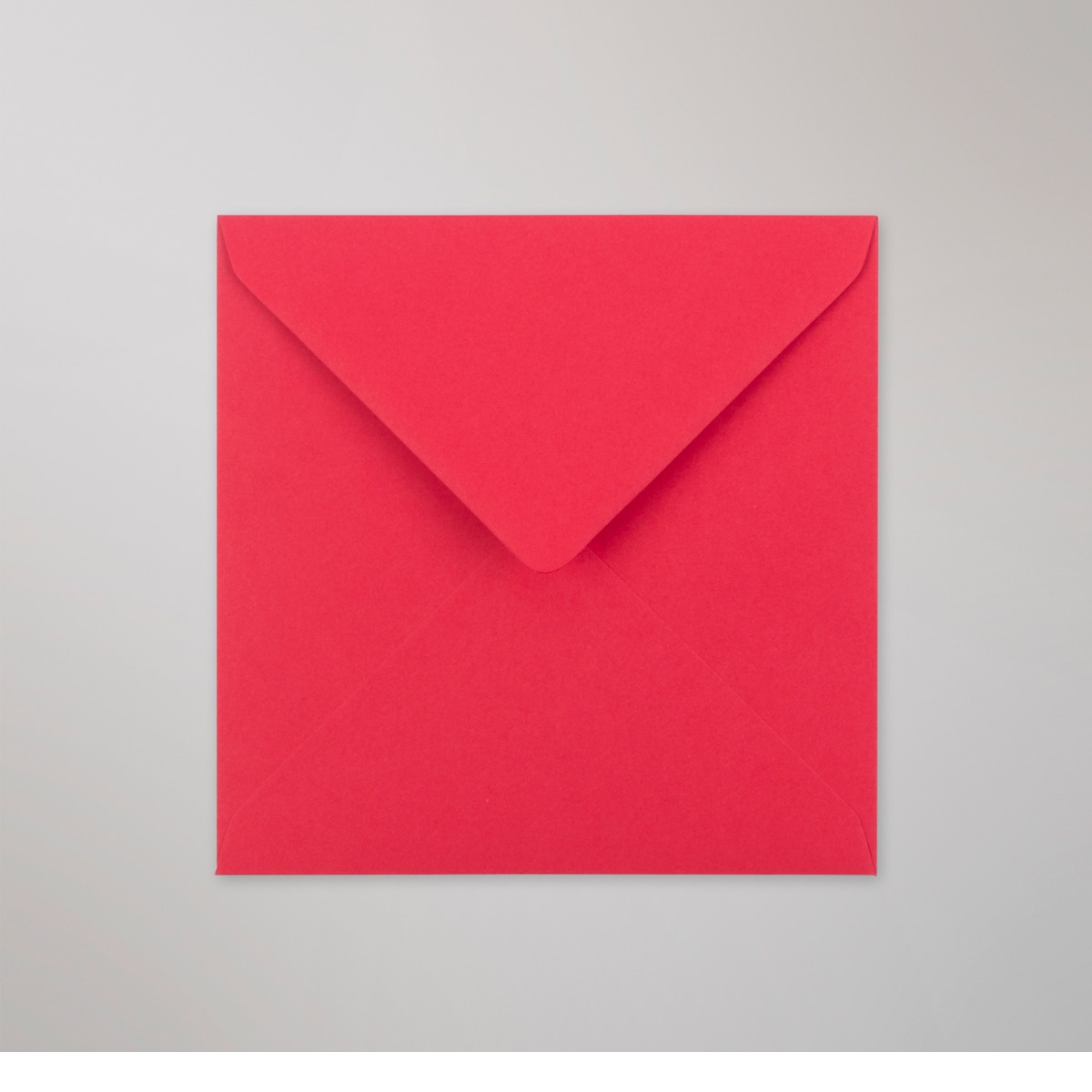 Enveloppe Clariana rouge éclatante 140x140 mm