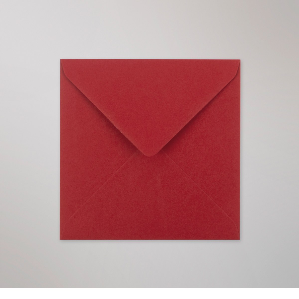 Enveloppe Clariana rouge foncée 140x140 mm