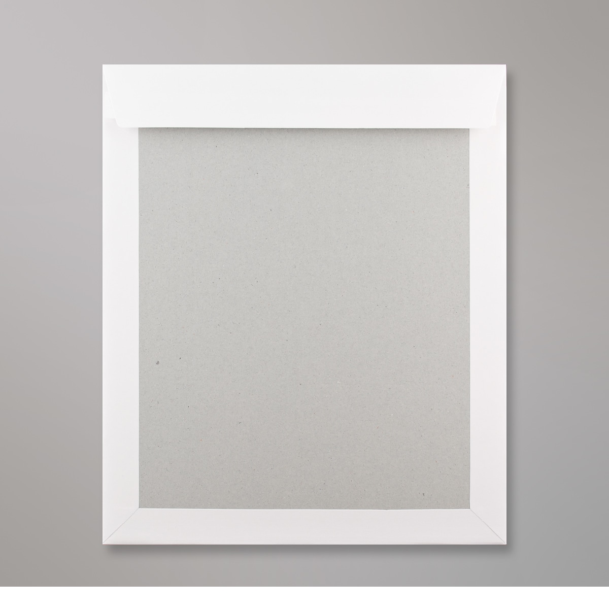 Enveloppe blanche- dos cartonné 318x267 mm