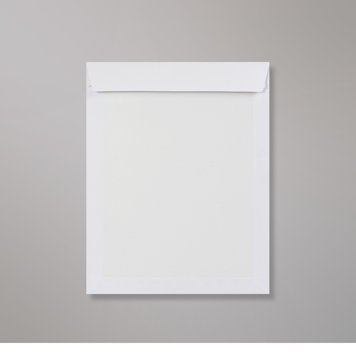 Enveloppe blanche dos cartonné brillant 330x260 mm