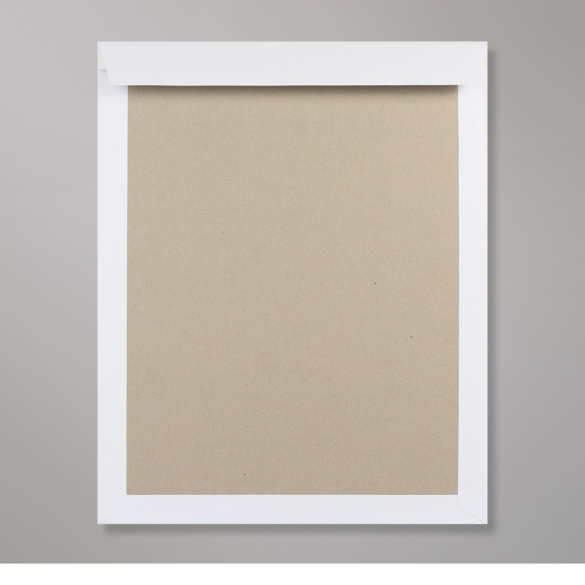 Enveloppe blanche- dos cartonné 394x318 mm