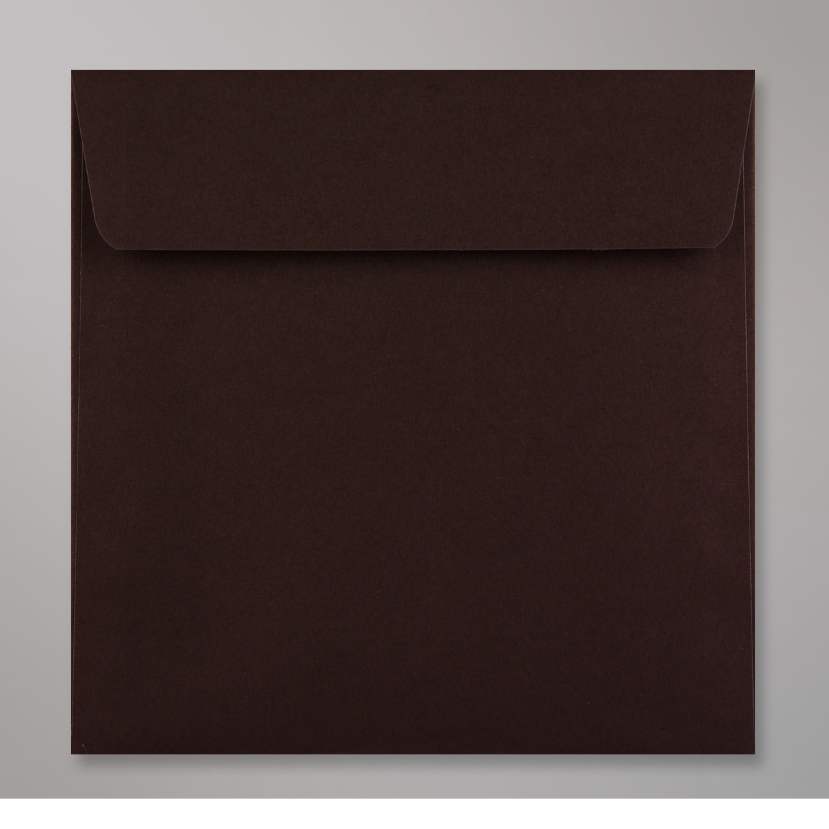 Enveloppe Clariana marron foncée 155x155 mm