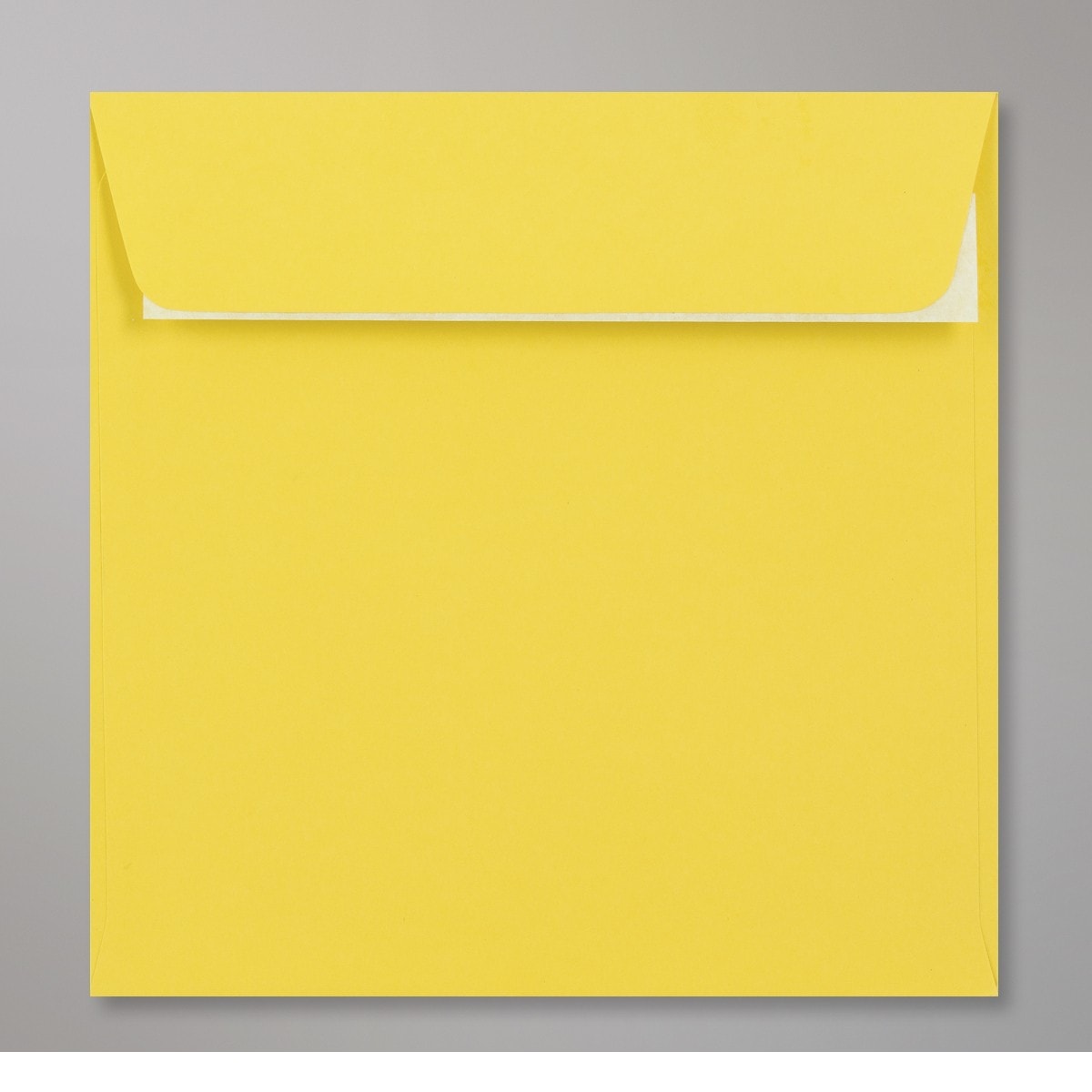 Enveloppe Clariana jaune vive 155x155 mm