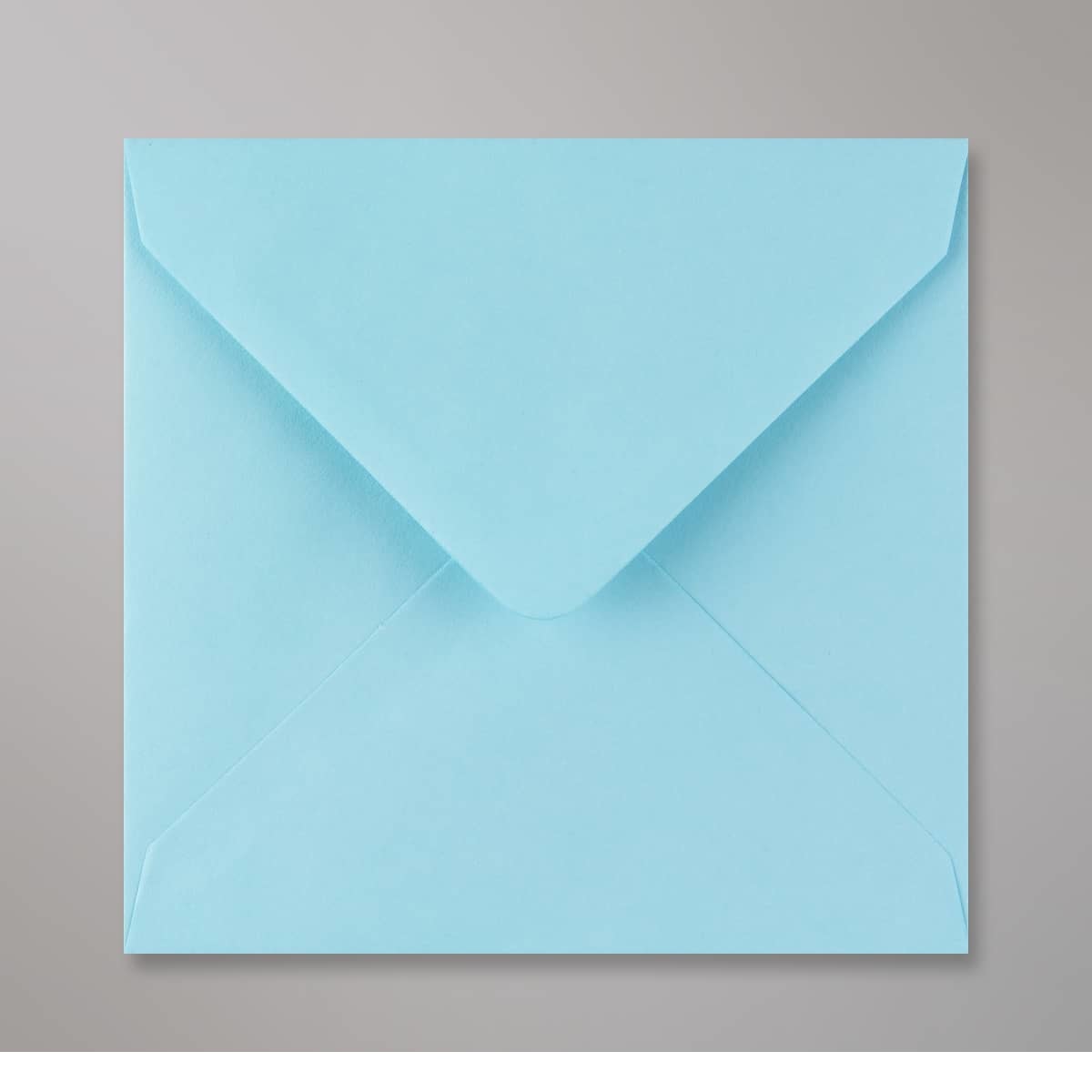 Enveloppe bleue pâle 140x140 mm