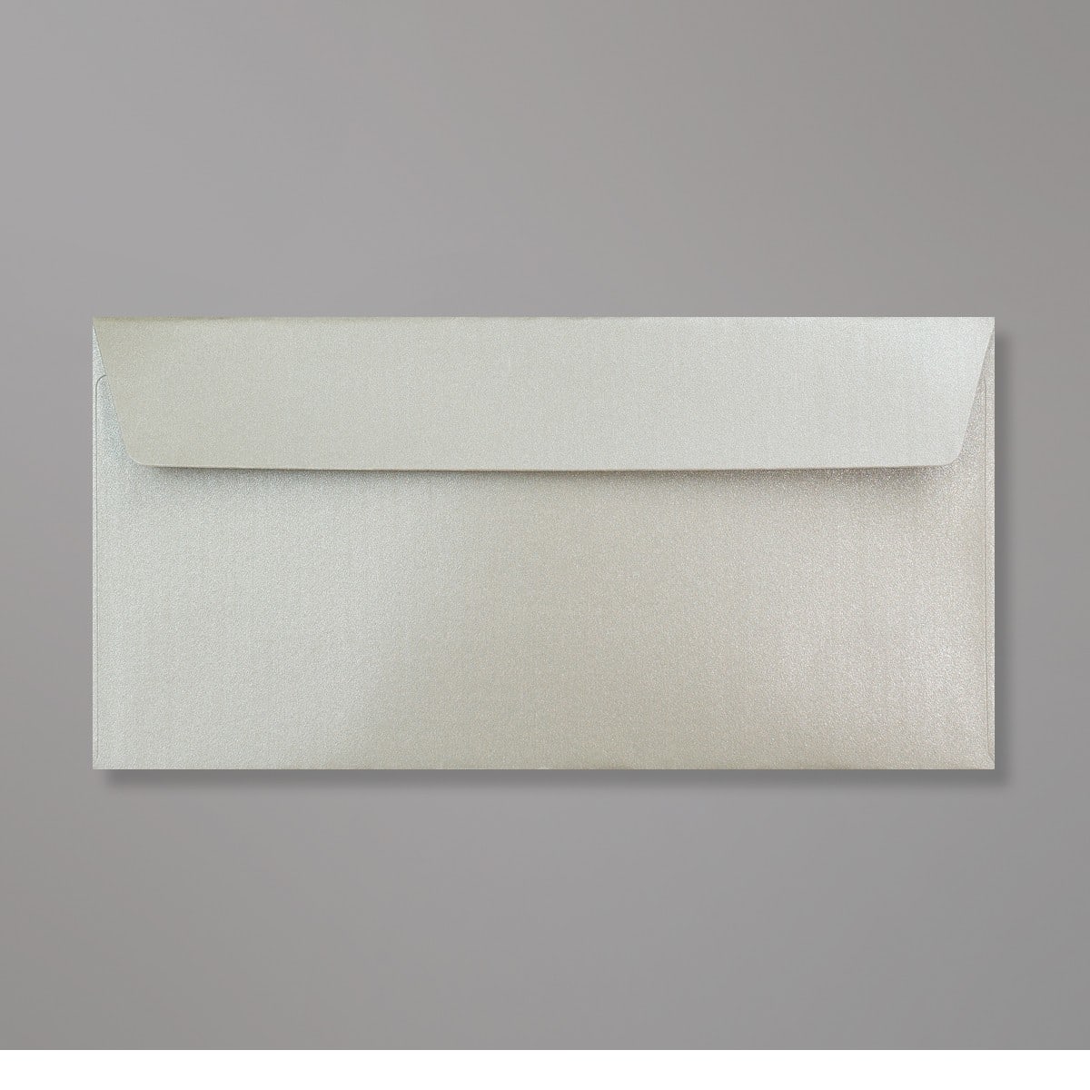 Enveloppe perlée argentée 110x220 mm (DL)