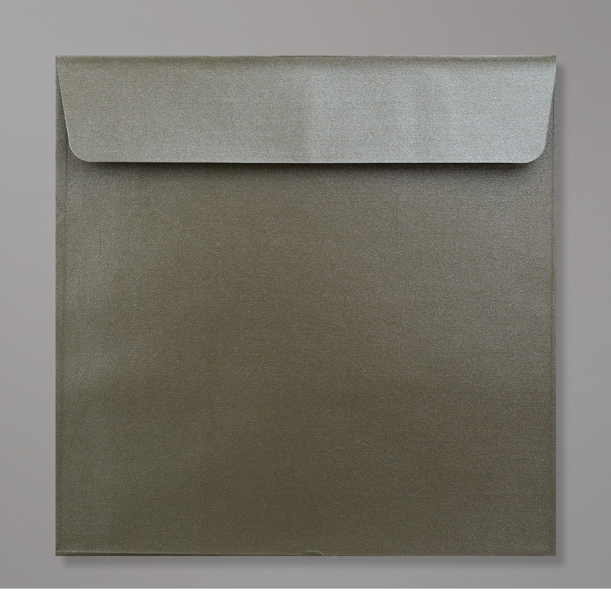 Enveloppe perlée taupe 170x170 mm