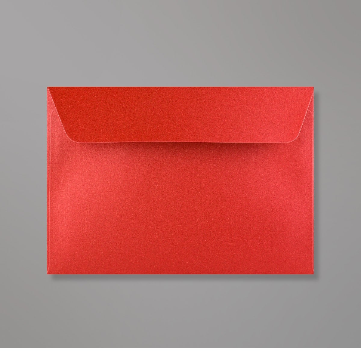 Enveloppes perlées rouges cardinal 114x162 mm (C6)
