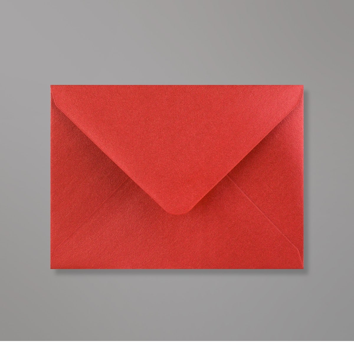 Enveloppes perlées rouges cardinal 82x113 mm (C7)
