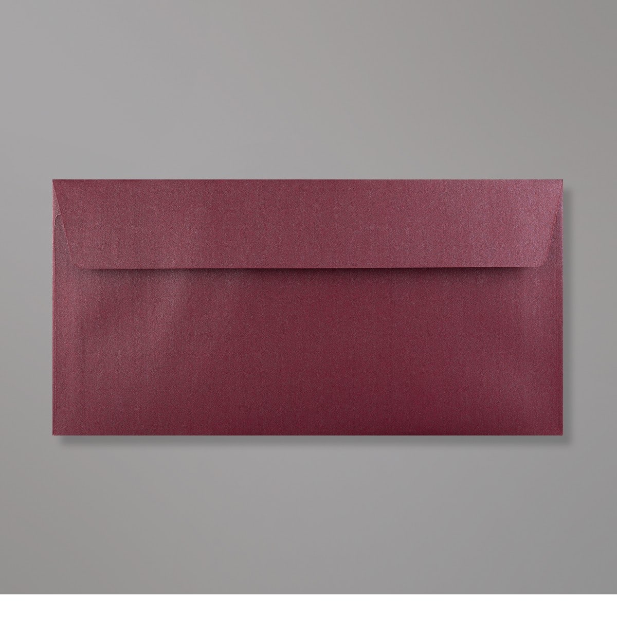 Enveloppe perlée aubergine 110x220 mm (DL)