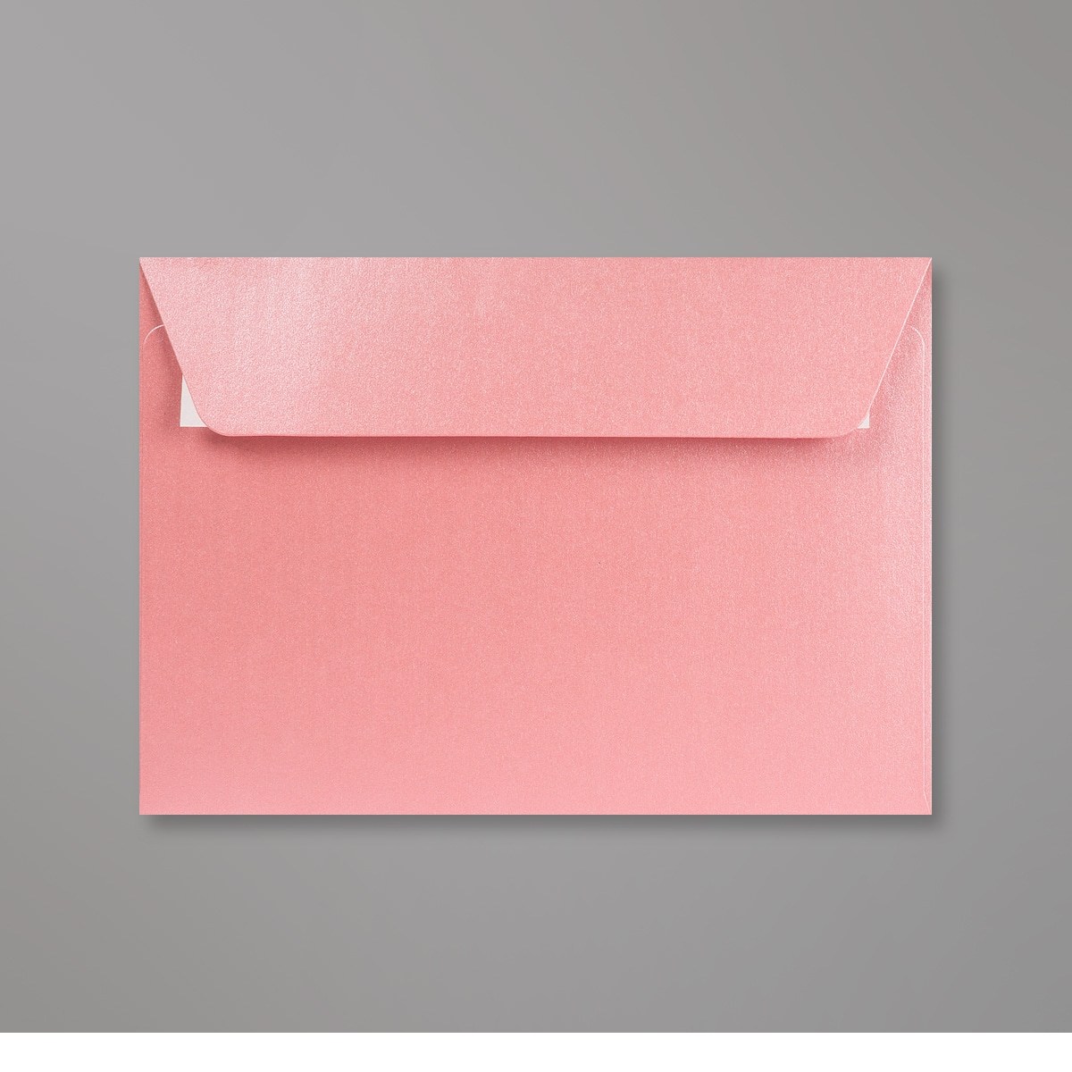 Enveloppe perlée rose bébé 114x162 mm (C6)