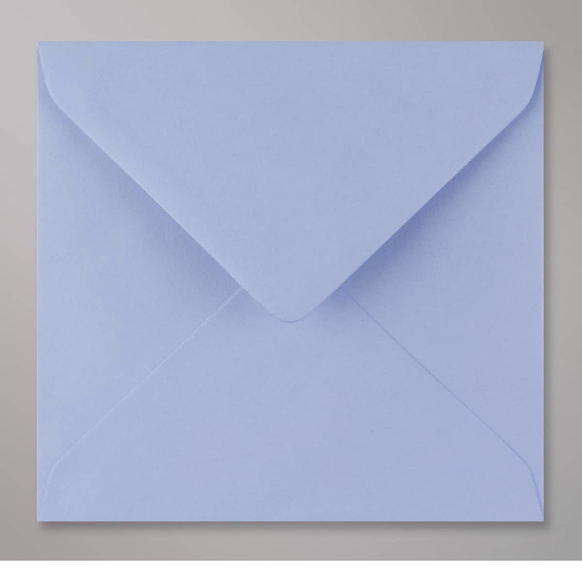 Enveloppe bleue grise 155x155 mm