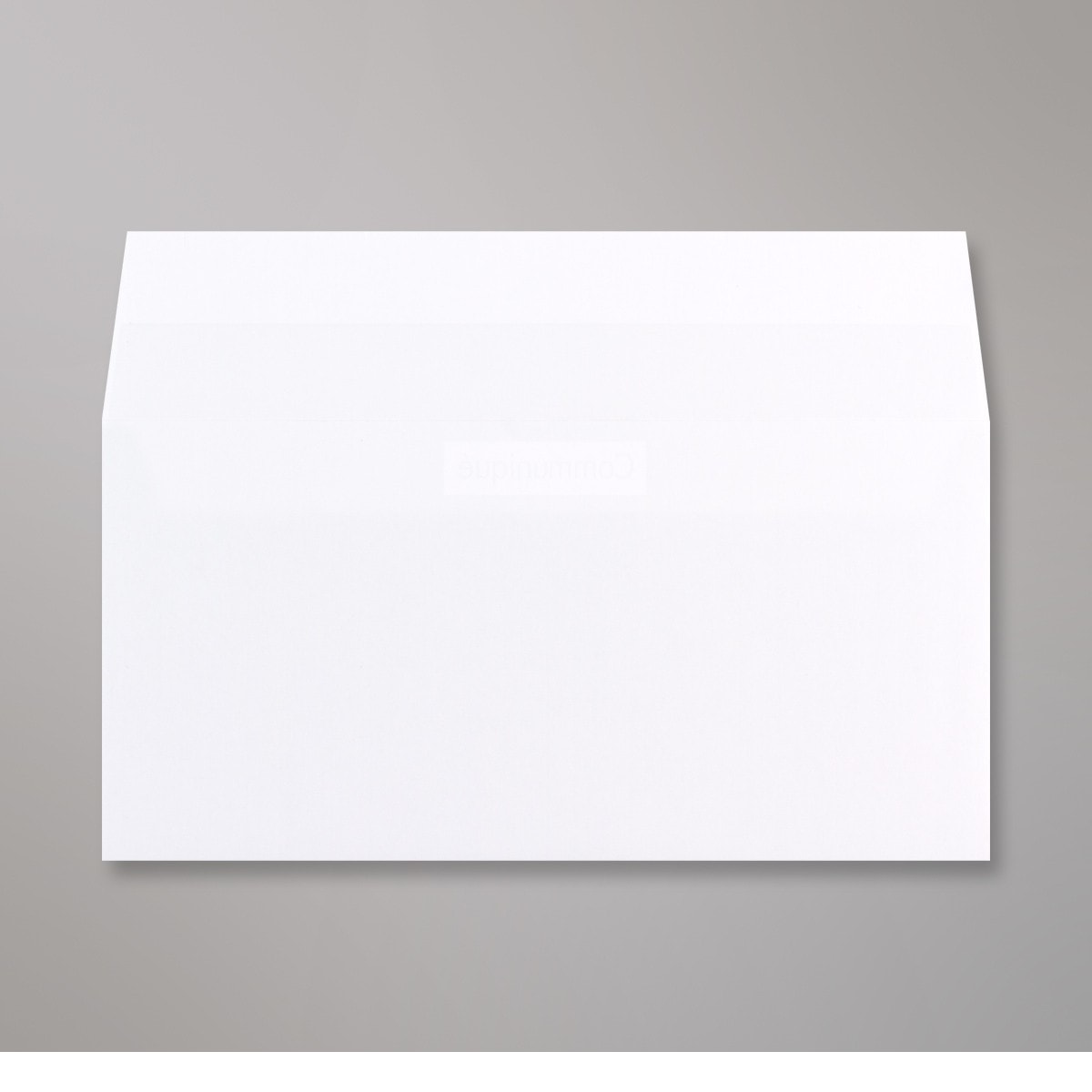 Enveloppe blanche Conqueror Communique 110x220 mm (DL)