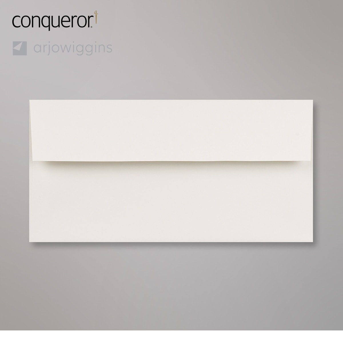Enveloppe conqueror velin écume 110x220 mm (DL)