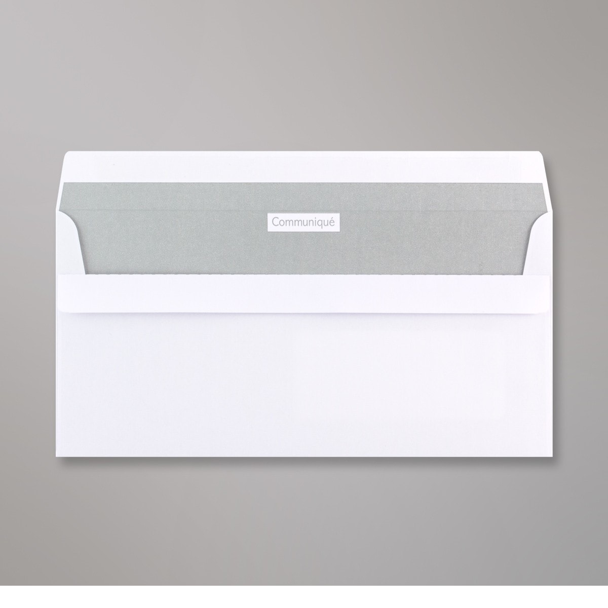 Enveloppe blanche Conqueror Communique 110x220 mm (DL)