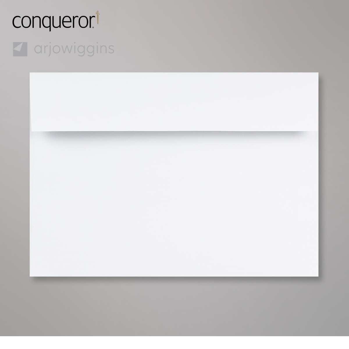 Enveloppe conqueror vergé blanc diamant 162x229 mm (C5)