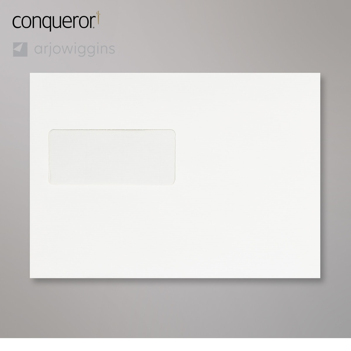 Enveloppe conqueror velin blanc glacier 162x229 mm (C5)