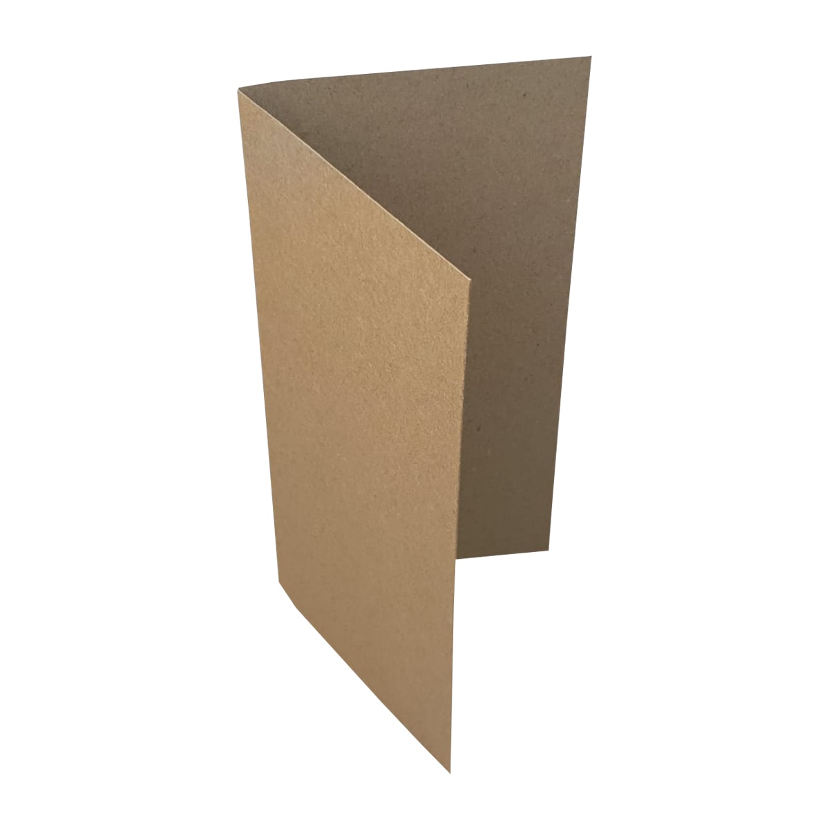 DL RECYCLED FLECK KRAFT SINGLE FOLD CARD BLANKS 280GSM