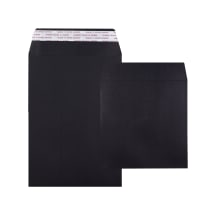 Black Premium Peel and Seal Envelopes