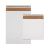 White Eco Friendly Paper Padded Bags