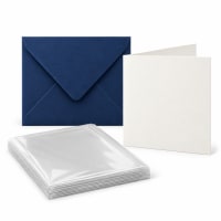 125mm Square Card Blanks and Envelopes Bundle