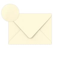 4.92 x 6.89 " Ivory Laid Envelopes 80lb