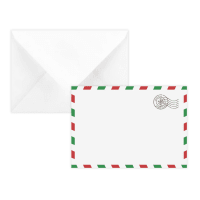 Printed North Pole Envelopes