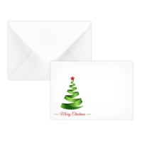 Printed Ribbon Tree Envelopes