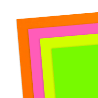 Neon Coloured Cardstock