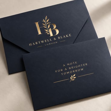 Foil Blocking Envelopes