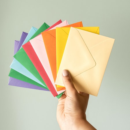 Coloured Envelopes