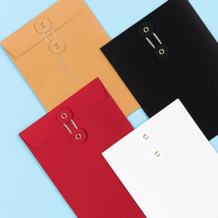 BUTTON & STRING ENVELOPES