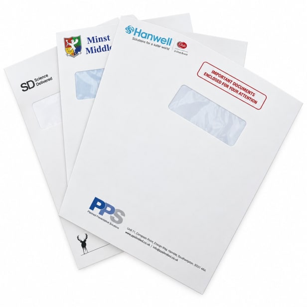 C4 printed envelopes