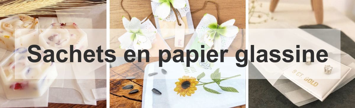 Sachets en papier glassine