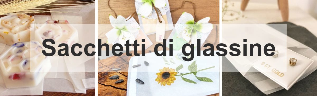 Sacchetti di glassine