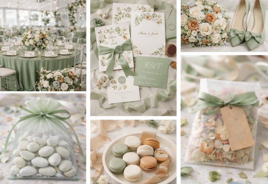 New Neutral Wedding Colour Scheme
