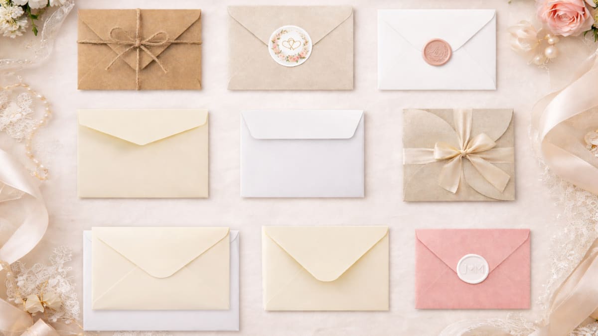 How to Seal Wedding Envelopes