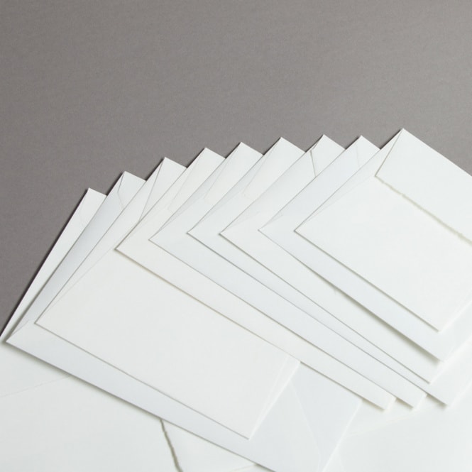 Handmade Gummed Envelopes