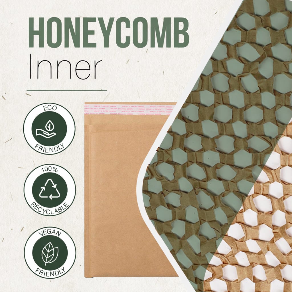 Eco Honeycomb Padded Bags