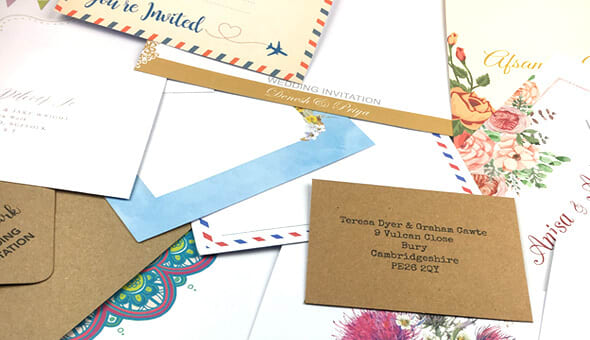 Custom Wedding Envelopes