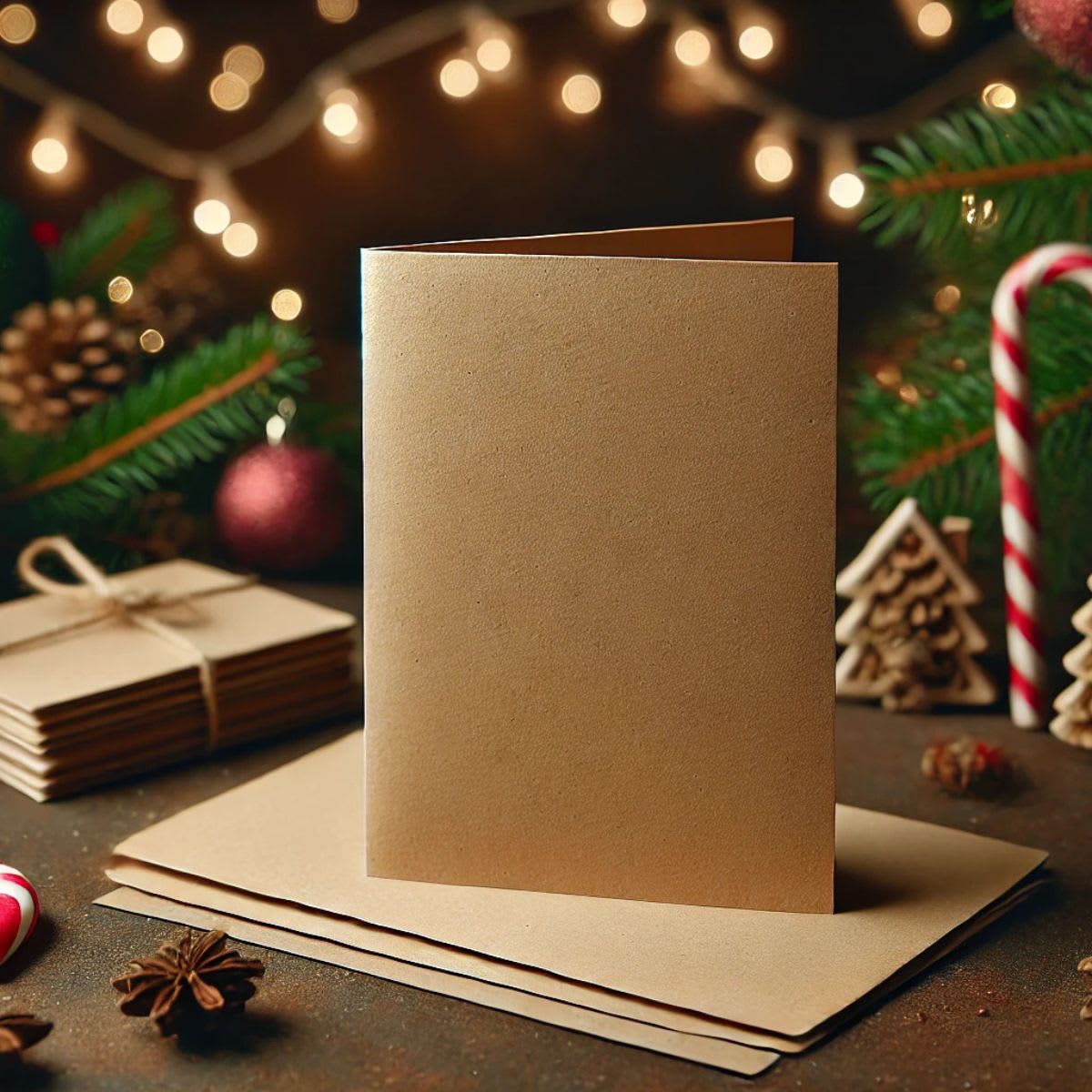 Kraft Card Blanks