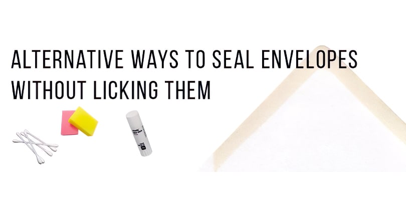 How to seal envelopes without licking them