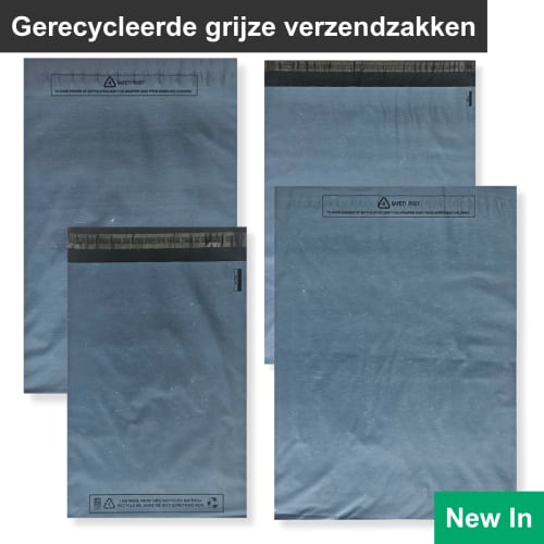 Gerecyclede Grijze Verzendzakken