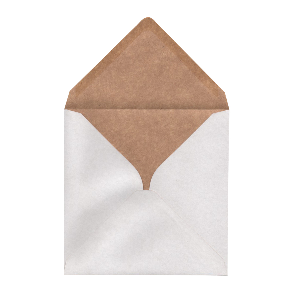 155mm Square Duolope White & Light Fleck 110gsm Envelopes