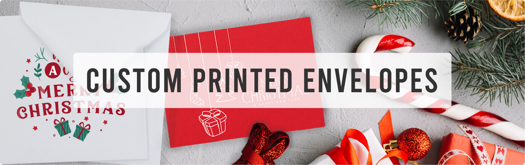 Printed Christmas Envelopes